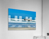 Shipwreck on the Skeleton Coast of Namibia under clear blue sky Acrylic Print