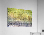 Ancient bas reliefs depicting processions deities and battles. Acrylic Print