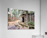 Angkor temple ruins consumed by nature. Acrylic Print