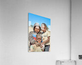 Portrait of children in Damaraland village in Namibia Acrylic Print