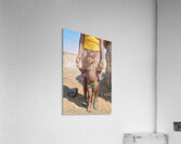 Portrait of Zemba Bantu child and mother in Kunene Region Namibi Acrylic Print
