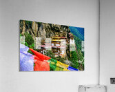 Bhutans Tigers Nest Monastery cliffside architecture prayer  Acrylic Print
