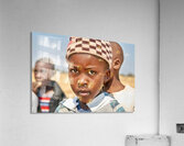 Portrait of a boy in Kavango Region Namibia during the day Acrylic Print