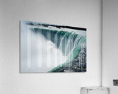 Powerful Niagara Falls cascading creating immense mist. Acrylic Print
