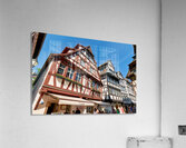 Colorful timber framed houses in Petite France Strasbourg Acrylic Print