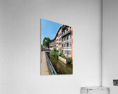 Colorful houses on canal in Petit France district of Strasbourg Acrylic Print