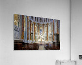 Explore Chartres Cathedral in Chartres France with visitors insi Acrylic Print