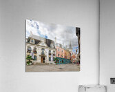 Town hall and astronomical clock in Auxerre Bourgogne France Acrylic Print