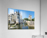 Visit Chenonceau Castle in France along the river Acrylic Print
