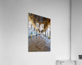 Visitors explore the Palace of Versailles Hall of Mirrors Acrylic Print