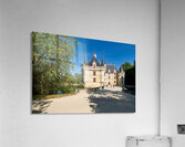 Visit to Azay le Rideau in Loire Valley France on a clear day Acrylic Print