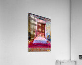 Visit to the historic bedroom of Chateau de Chenonceau in France Acrylic Print