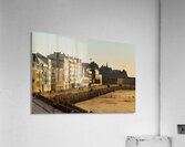 Visit to Grand Plage du Sillon in Saint Malo Brittany France Acrylic Print