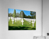 Grave markers at Normandy American Cemetery in Colleville sur Me Acrylic Print