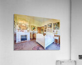 Visit to Monets house in Giverny Normandy with bright room dec Acrylic Print