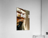 Diving figures at Dubai Mall waterfall attract many visitors Acrylic Print