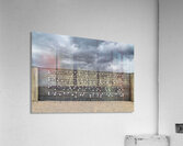Memorial wall at Dachau concentration camp in Munich Germany Acrylic Print