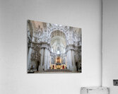 Church of St. Cajetan in Munich Germany shows Baroque style desi Acrylic Print