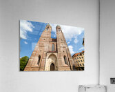 Dom cathedral in Munich Bavaria with clear sky and tall towers Acrylic Print