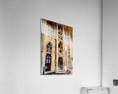 Ornate Gothic spiral staircase and architecture. Acrylic Print