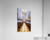 People explore the interior of St Acrylic Print