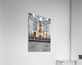 Interior view of Theatinerkirche in Munich with altar and sculpt Acrylic Print