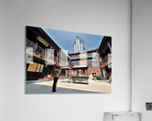 Incense offered at a Chinese temple courtyard in Shanghai Acrylic Print