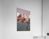 Streets of Fussen on the Romantic Road at dusk Acrylic Print