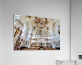 Explore Mariae Himmelfahrt church inside in Schongau Bavaria G Acrylic Print