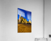 Market square in Rothenburg ob der Tauber during sunset Acrylic Print