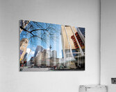 Modern architecture and Sky Tower in Auckland New Zealand Acrylic Print