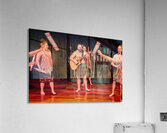 Maori haka dance performance in Auckland New Zealand Acrylic Print