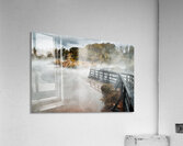 Explore geothermal trails at Whakarewarewa Maori Village in Roto Acrylic Print