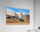 View of southern alps and castle hill in new zealand Acrylic Print