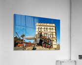 Explore steampunk hq and the steampunk engine in oamaru Acrylic Print