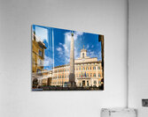 Visit to Palazzo Montecitorio in Rome Italy during clear weathe Acrylic Print