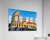 Visit Colosseum in Rome Italy during the day Acrylic Print