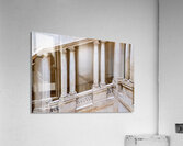Staircase design in Galleria Nazionale dArte Antica in Rome Acrylic Print