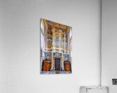 Daytime view of Romes cathedral interior with organ Acrylic Print