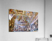 Frescoes in raphael rooms at the vatican museums in rome Acrylic Print