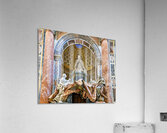 Visit to Saint Peters Square in Rome shows tomb of Alexander VI Acrylic Print