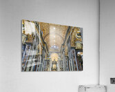 Visit to Saint Peters Basilica in Rome with Berninis baldacchi Acrylic Print
