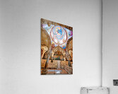 Church of the Holy Sepulchre inside view in Jerusalem Israel Acrylic Print