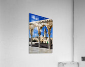 Dome of the Rock mosque seen from Temple Mount in Jerusalem Acrylic Print