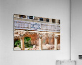 Roman columns in the Jewish quarter of Jerusalem Israel Acrylic Print