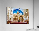 Four synagogues in Jerusalem reflecting Sephardic heritage Acrylic Print