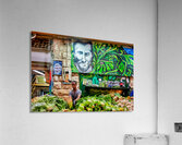 Fresh produce and activity in Mahane Yehuda Market Jerusalem Acrylic Print