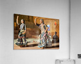 Traditional dance performance in Khimsar Rajasthan showcases cul Acrylic Print