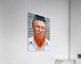 Portrait of a man with red beard in Jodhpur India Acrylic Print