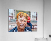 Portrait of a man with red hair in Jodhpur Rajasthan Acrylic Print